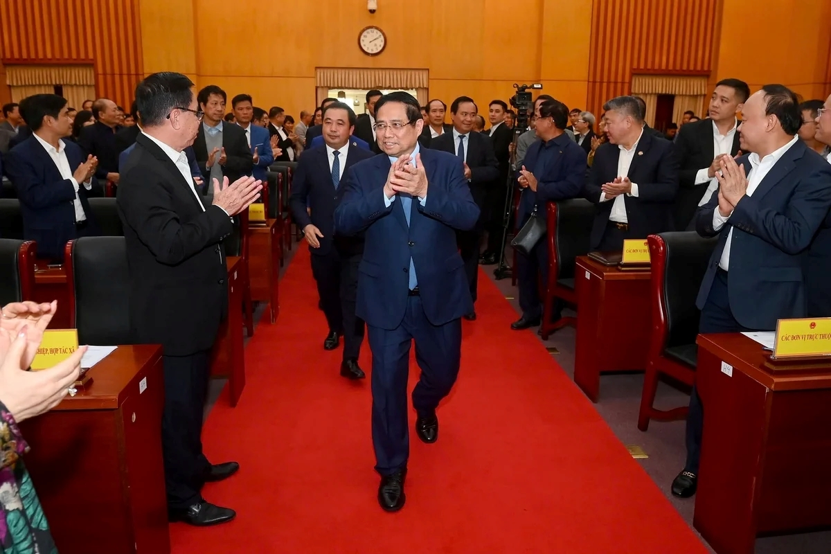 Thủ tướng Phạm Minh Chính dự hội nghị tổng kết ngành Nông nghiệp và Môi trường